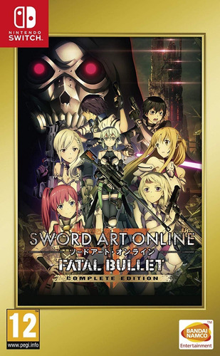 Mídia Física Sword Art Online: Fatal Bullet Complete Switch