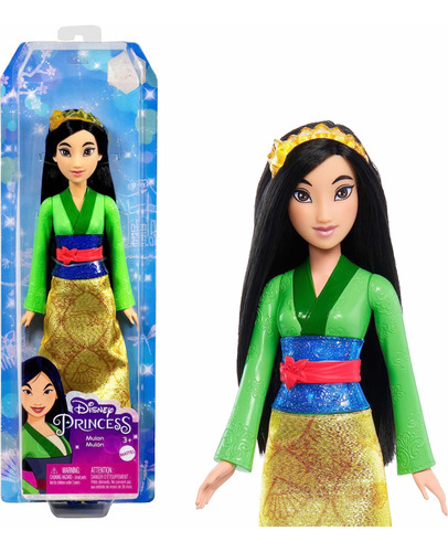 Muñecas De Princesas Disney Mulan Original Mattel