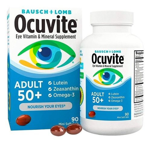 Ocuvite Vitamina Cuidado De Los Ojos Y Vista Original