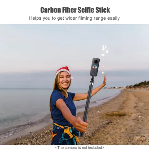 Palo Selfie De Fibra Con Palo X2/pulgada X3 Compatible