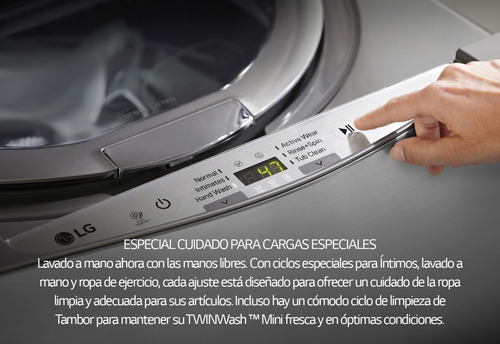 Comida sana Variedad legislación Combo LG Lavasecarropas Wd22vts6 + Lavarropas Mini Twin Wash | MercadoLibre