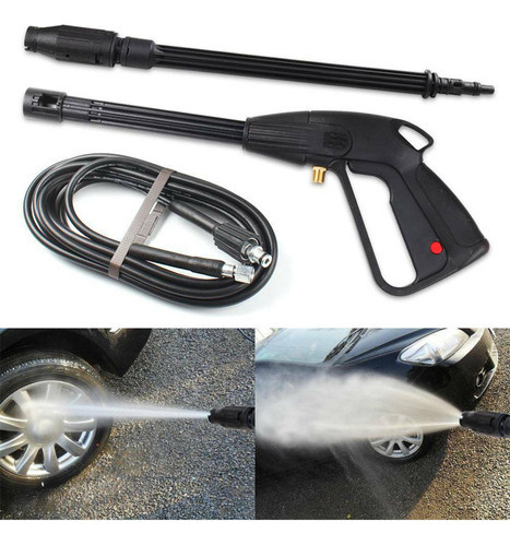 Kit De Manguera Y Pistola De Lavado De Alta Presión Con