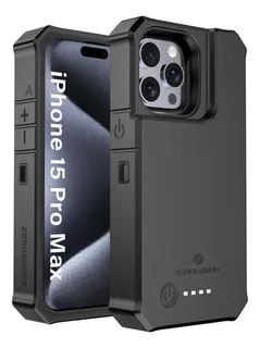 Zerolemon Ruggedjuicer - Funda De Bateria Para iPhone 15 Pro