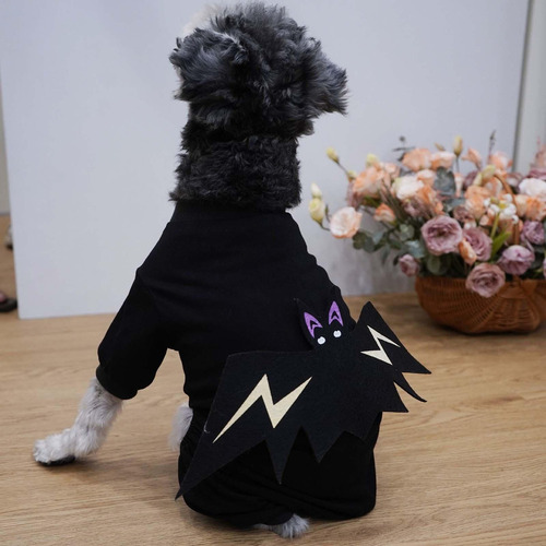 Disfraz De Halloween Compatible Con Perros Con Alas De L