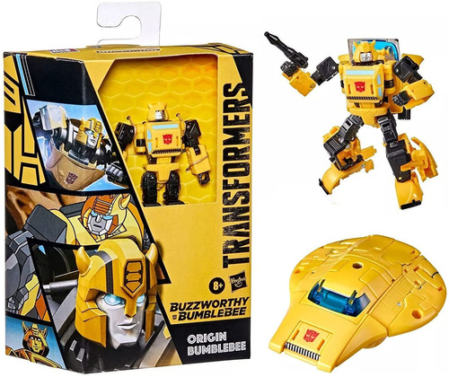 Figura Transformers Guerra Buzzworthy Bumblebee Por Cybertro 