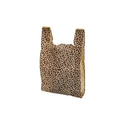 100 Bolsas De Plástico Estampado De Leopardo Camisetas...