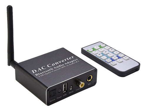 Decodificador Digital Dac, Convertidor Óptico A Rca, Bluetoo