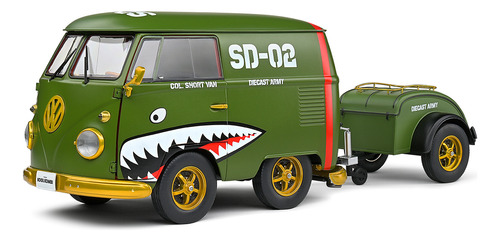 Volkswagen Kombi T1 Kool 1950 Sd-02 1:18 Solido