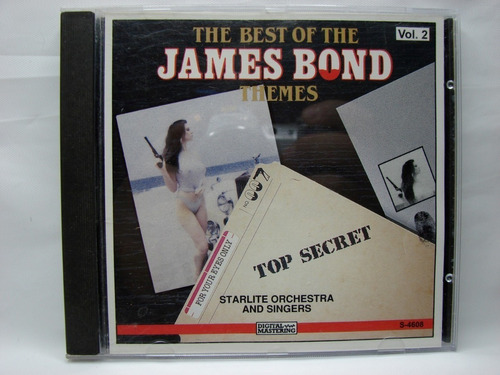 Cd The Best Of The James Bond Themes Vol 2 1992 Canadá Ed 