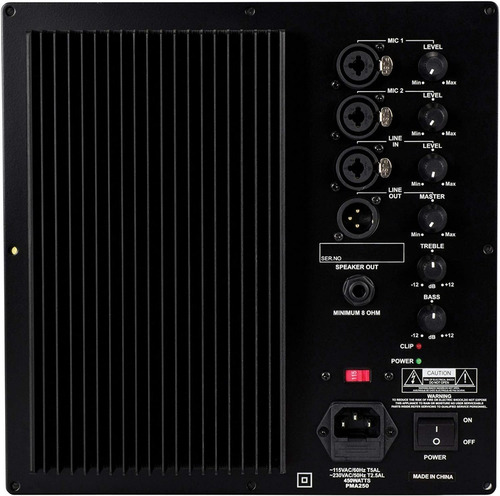 Dayton Audio 300-797 Pa Module With Mixer, 250 Watts