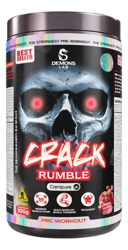 Pré-Treino Crack 300g — Demons Lab, Yellow Madness