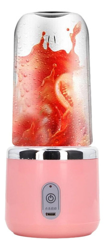 Exprimidor De 300 Ml Portátil 6 Cuchillas Recargable Taza Pe
