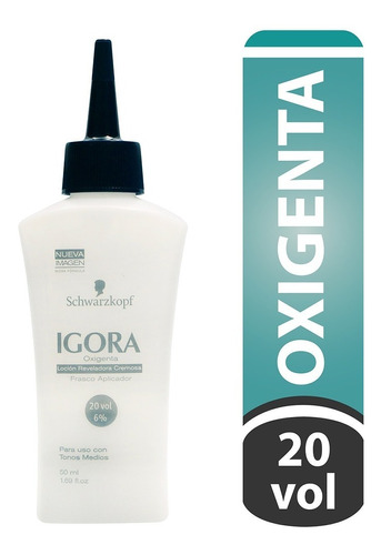 Oxigenta Igora Vital 20 Volumen Frasco X - g a $95
