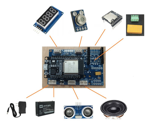 Esp8266 Base Placa De Expansión De Desarrollo Arduino