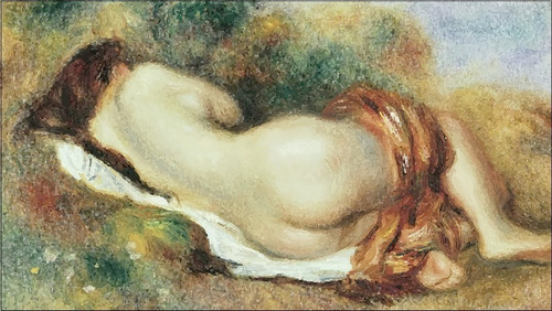 Cuadros De Obras Famosas Desnudos Renoir 60x90