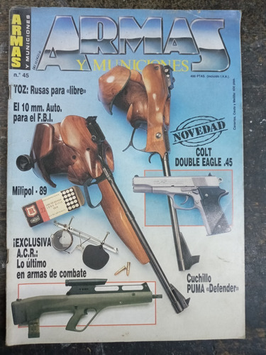 Imagen 1 de 3 de Armas Y Municiones Nº 45 * Nueva Prensa *