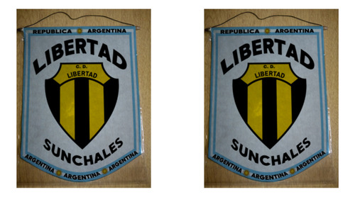 Banderin Mediano 27cm Libertad De Sunchales