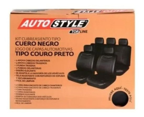 Cubre Asientos De Cuero Negrotoyota Prius C