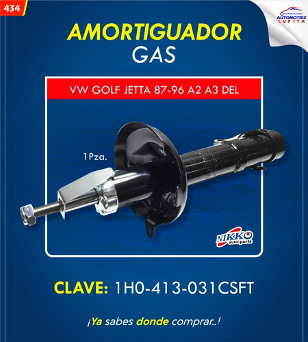 Amortiguador Cajuela Vw New Beetle 98-11 600mm 16014 Safety