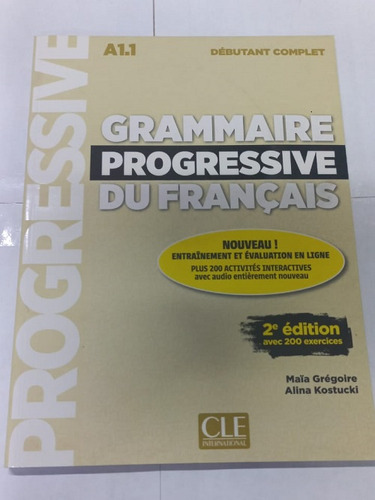 Grammaire Progressive N A1.1 Deb Complet