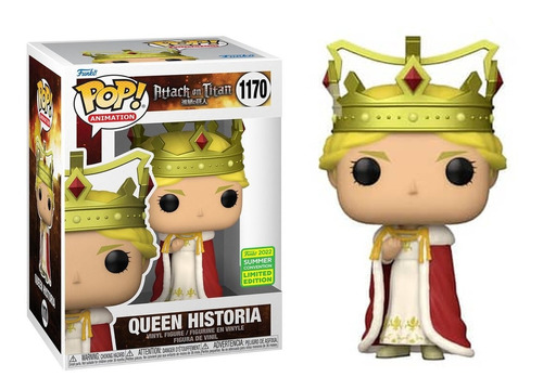 Funko Pop- Attack On Titan - Queen Historia #1170 -exclusivo