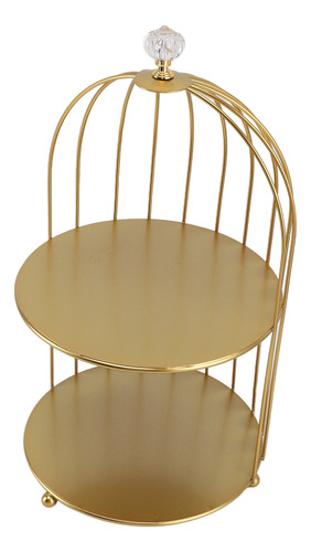 Organizador De Cosméticos Con Forma De Jaula Para Pájaros, P