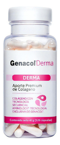 Cápsulas / 120 Cápsulas / Genacol Derma Sabor Sin Sabor