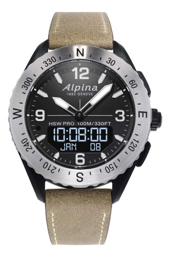 Reloj Inteligente Para Hombre Alpina Al-283lbbw5saq6 Alpiner