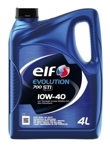 Aceite Elf 10w40 Galon Sintetico