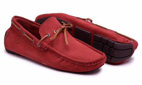 Imagem 3 de 4 de Mocassim Masculino Drive Dockside Couro Nobre Frete Gratis