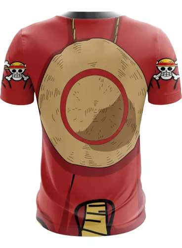 Camisas Camisetas Animes Uniforme 3d - Luffy - One Piece