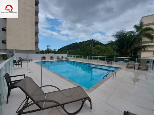 Imagem 1 de 19 de Apartamento À Venda Com Varanda Gourmet, Em Região Tranquila Na Enseada - Ap05918 - 69525219
