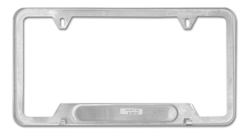 Imagen 3 de 3 de Portaplacas Cromadas Nissan