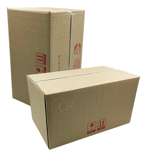 Cajas Carton Para Envios Paqueteria 32x18x17 Mayoreo X 25