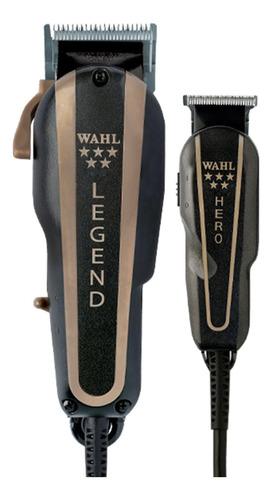 Combo Profesional Wahl Barber Peluquera Legend Patilla Hero