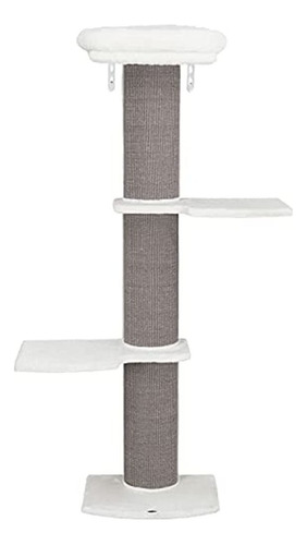 Trixie Acadia Grey/white Designer Wall Mounted Cat Tower, Wi