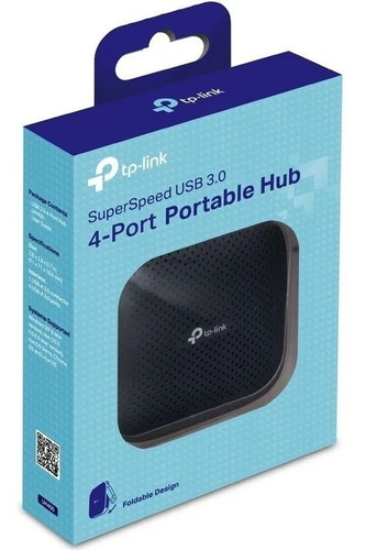 Hub Tp-link Uh400 X4 Usb 3.0 Portatil 5000mb + Rapido X10