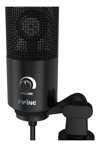 Imagen 4 de 4 de Micrófono Fifine T669 condensador cardioide negro