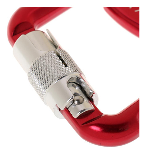 12 Carabiner Auto-bloqueio De Liga De Alumínio -