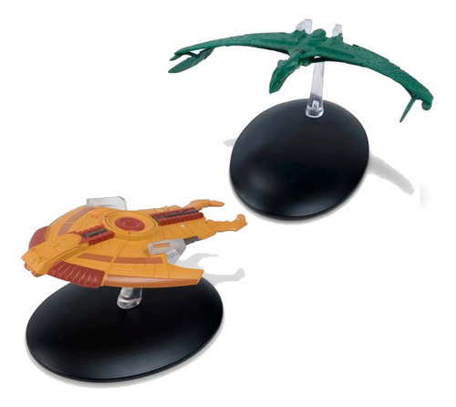 Star Trek Fascículo Romulan Warbird E Hideki Class - Ed31+33