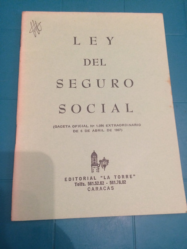 Ley Del Seguro Social Del 67