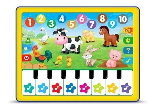 Imagen 2 de 2 de Tablet Kids Pad Arcoiris Musical