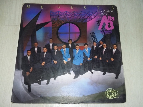 Lp Vinilo Disco Acetato Vinyl Los Alfa 8 Me Gusta Salsa 