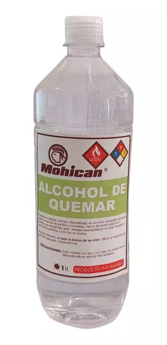 Alcohol De Quemar Mohican 1 Litro