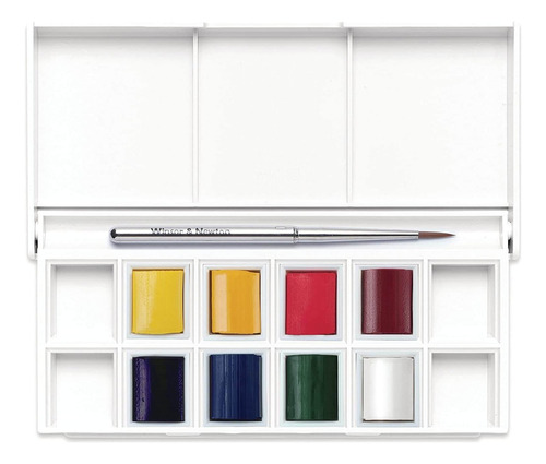Acuarela Winsor & Newton Cotman Floral Pocket Set Blanco