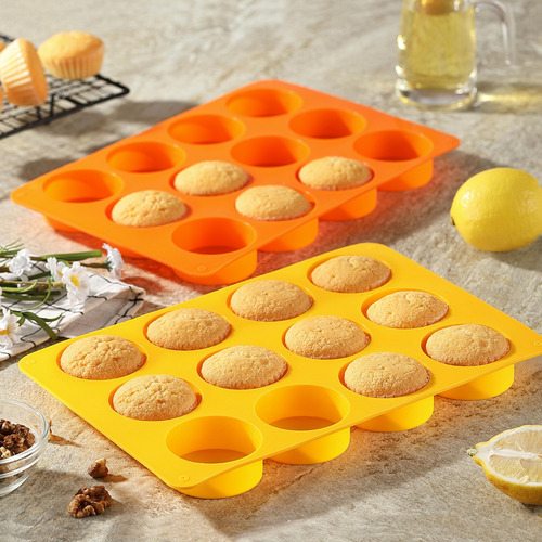 Molde De Silicona Para Galletas Oreo 12 Cavidades