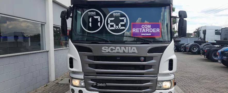 Scania P 360 A 6x2/4 2017 Cavalo- Com Retarder