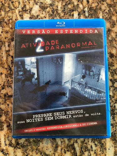 Blu-ray  Atividade Paranormal 2