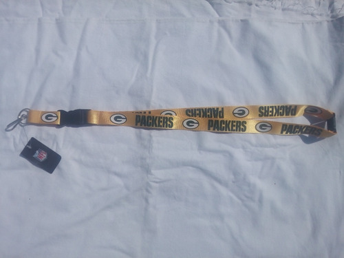 Porta Gafete Credencial Llaves Green Bay Packers Nfl Oficial