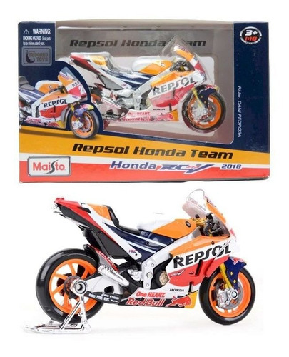 Honda Rc213v 2018 Dani Pedrosa 26 Repsol Moto Gp 1/18 Maisto